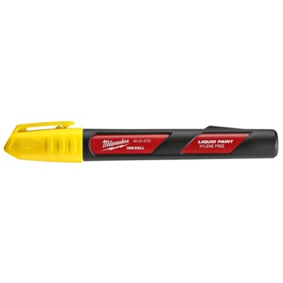 Caneta Ponta Média Liquido Amarelo Inkzall 48-22-3721 - Milwaukee em Oferta na Shopee