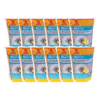 Kit 12 Aditivos Impermeabilizantes Sika 2 Saco 1 Litro em Oferta na Shopee