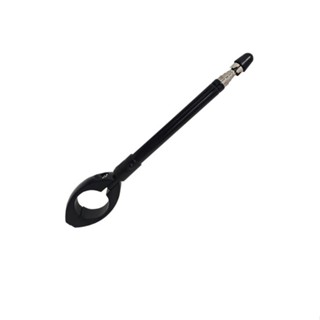 Antena Corta Pipa 6 Estagios Guidao 7/8 Preto Universal Inox