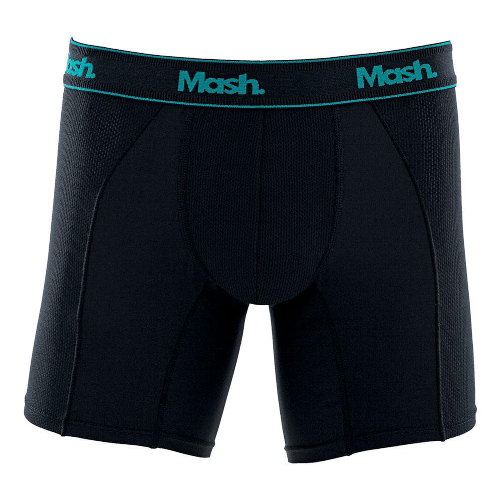 Cueca Boxer Mash Masculina Microfibra Active Elástico em Oferta na Shopee