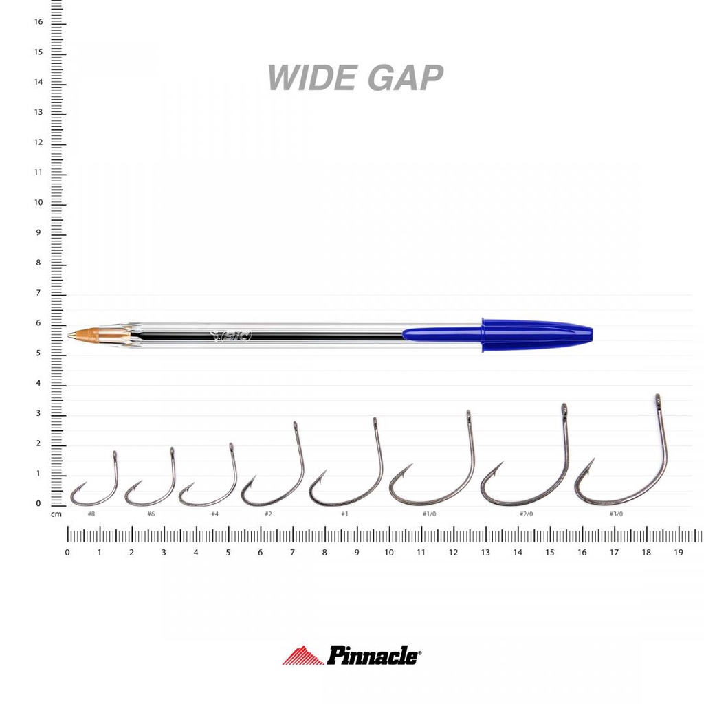 Anzol Wide Gap Pinnacle Kh-11010 Robaleiro — imagem 2 de 2