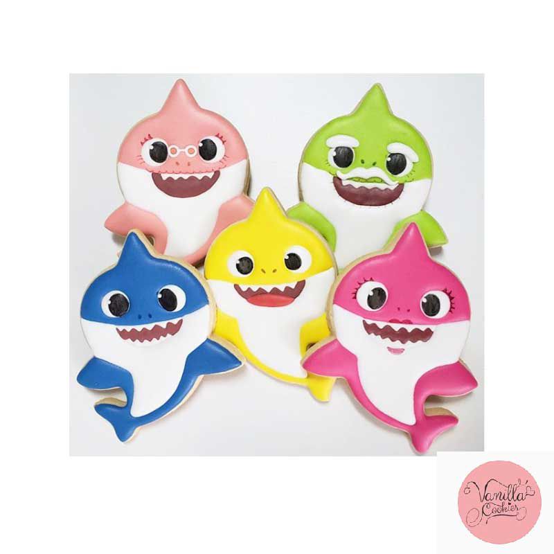 Detalhes do Cortador Tubarão Baby Shark 1M Ref. 327 RR Cortadores Rizzo Confeitaria