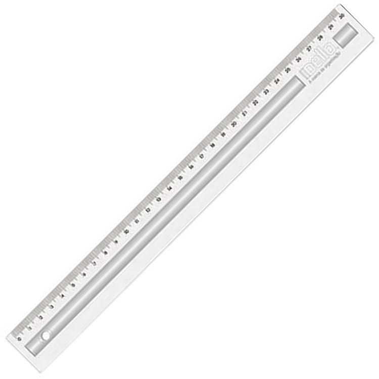 Régua Econ Cristal 30cm 3110 DELLO