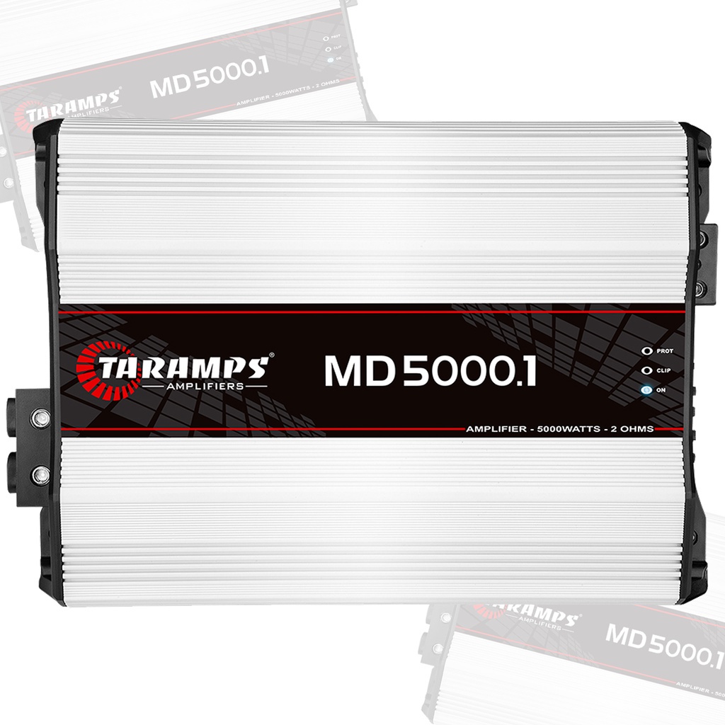 Modulo Amplificador Taramps MD 5000.1 - 1 Canal de 5000 Watts RMS / 2 Ohms em Oferta na Shopee