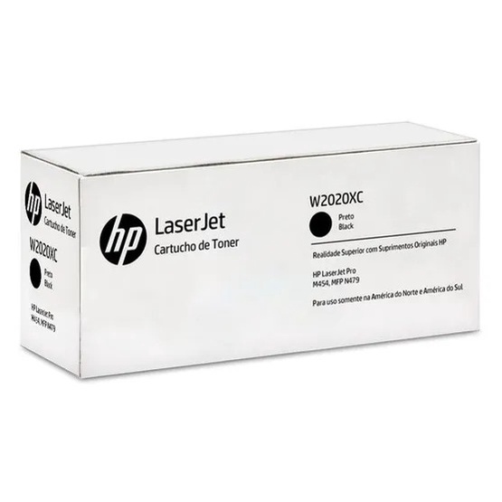 Toner Original HP W2020xc M454 M479 M478fdn M455dn Sem Chip Preto