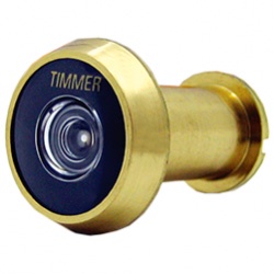 Visor Olho Mágico Timmer Extra Longo LP Dourado 200º