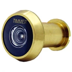 Visor Olho Mágico Timmer Extra Longo LP Dourado 200º