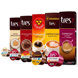 Combo Café E Bebida Cremosa Três Corações - 50 Cápsulas
