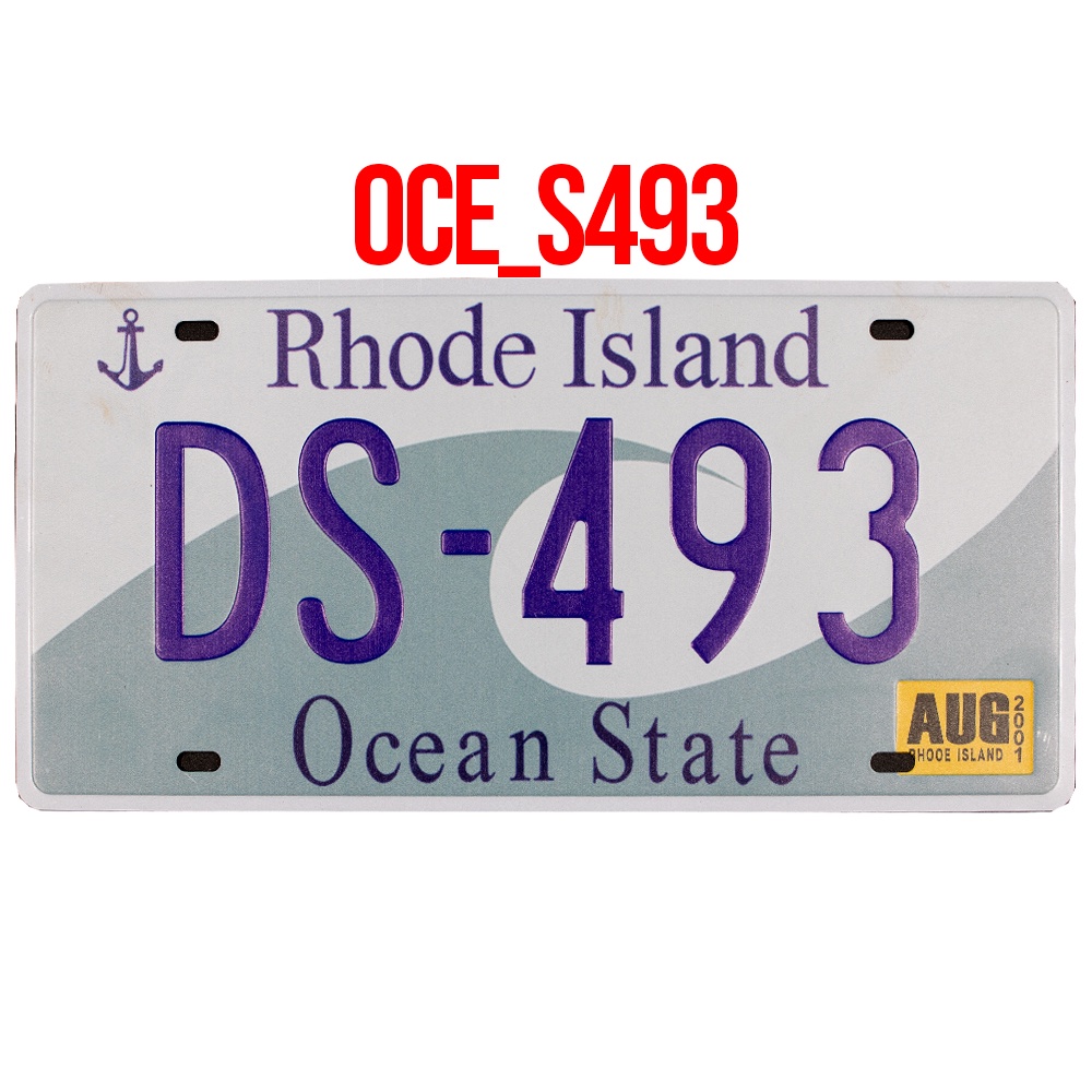 QUADRO PLACA DECORATIVA METAL RHODE OCEANO ILHA