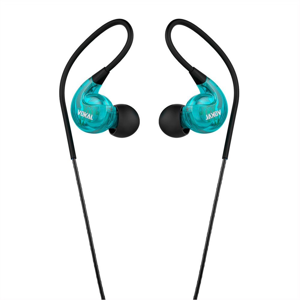 Fone de Ouvido Vokal Para Retorno de Palco E40 Extra Bass - Azul - Audio