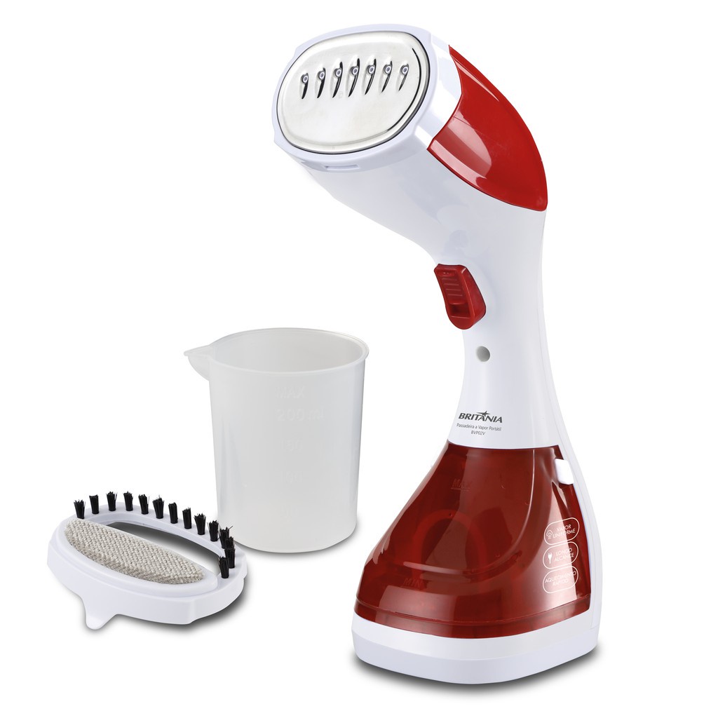 Passadeira a Vapor Portátil Britânia Vaporizador BVP02V 1100W Garantia estendida