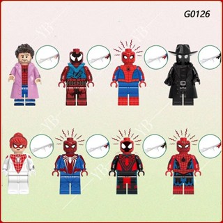 Brinquedos Infantis Montados Série Super-Herói Spider-Man Building Block minifigures