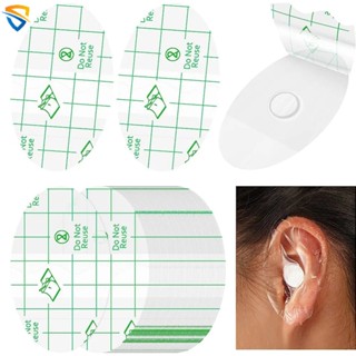 20Pcs Baby Adult Ear Covers Waterproof Shower Swimming Stickers Descartáveis Fita De Ouvido Esportiva Acessórios De Proteção Para Cabeleireiros