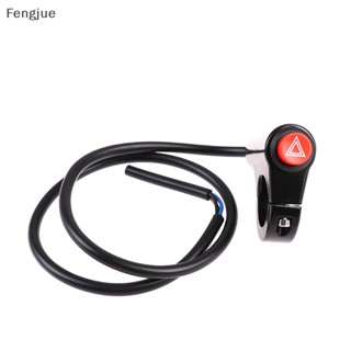 Fengjue Botão De Interruptor De Luz De Perigo De Motocicleta Veículo Elétrico Double Flash BR