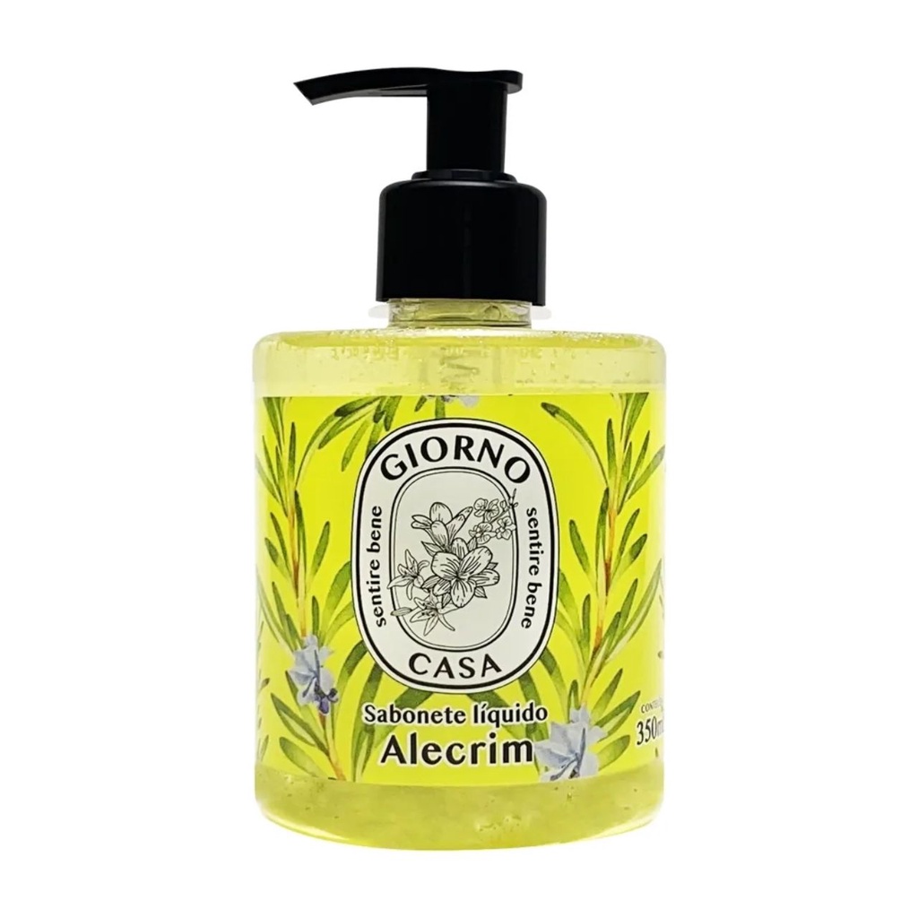 Sabonete Líquido Alecrim 350ml - Giorno Casa em Oferta na Shopee