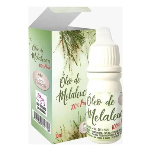 Óleo de Melaleuca 100% Puro 10ml - Clara Cosmetik