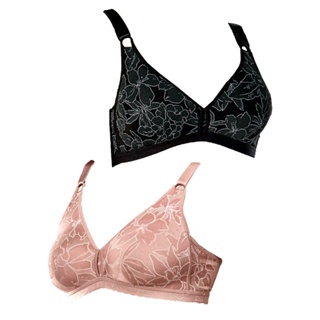 Kit com 2 Sutiãs Sustentação Olimpo Anizete Demillus 61741 Taça B Colorido em Oferta na Shopee