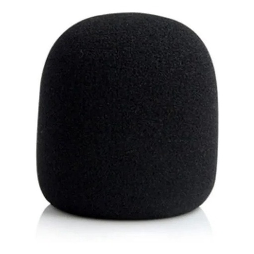Espuma Externa Anti Puff P/ Microfones Com Fio E Sem Fio