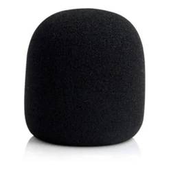 Espuma Externa Anti Puff P/ Microfones Com Fio E Sem Fio