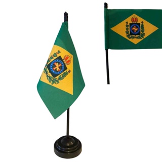 Bandeirinha de mesa Brasil Imperial em Oferta na Shopee