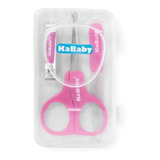 Kit Manicure Com Estojo Rosa