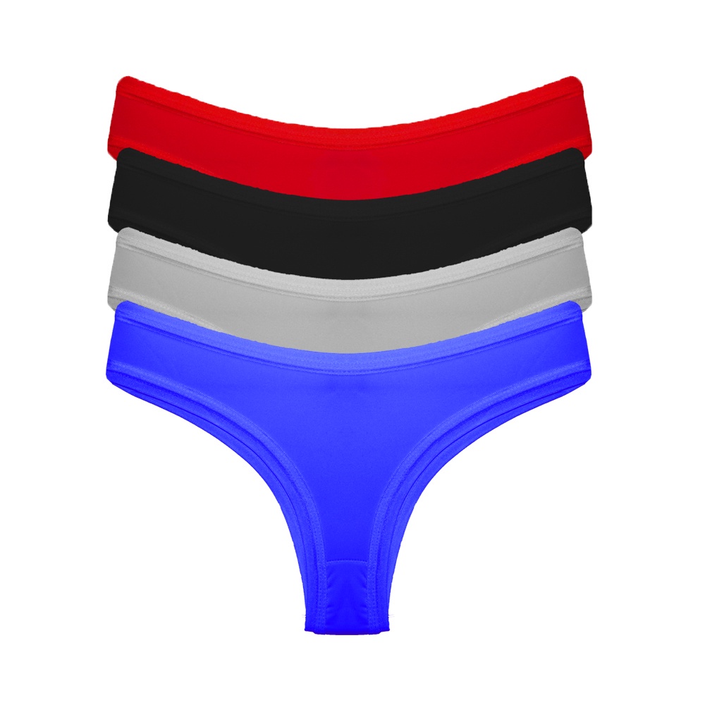 Kit 4 Calcinhas de Microfibra Sortidas A29 em Oferta na Shopee