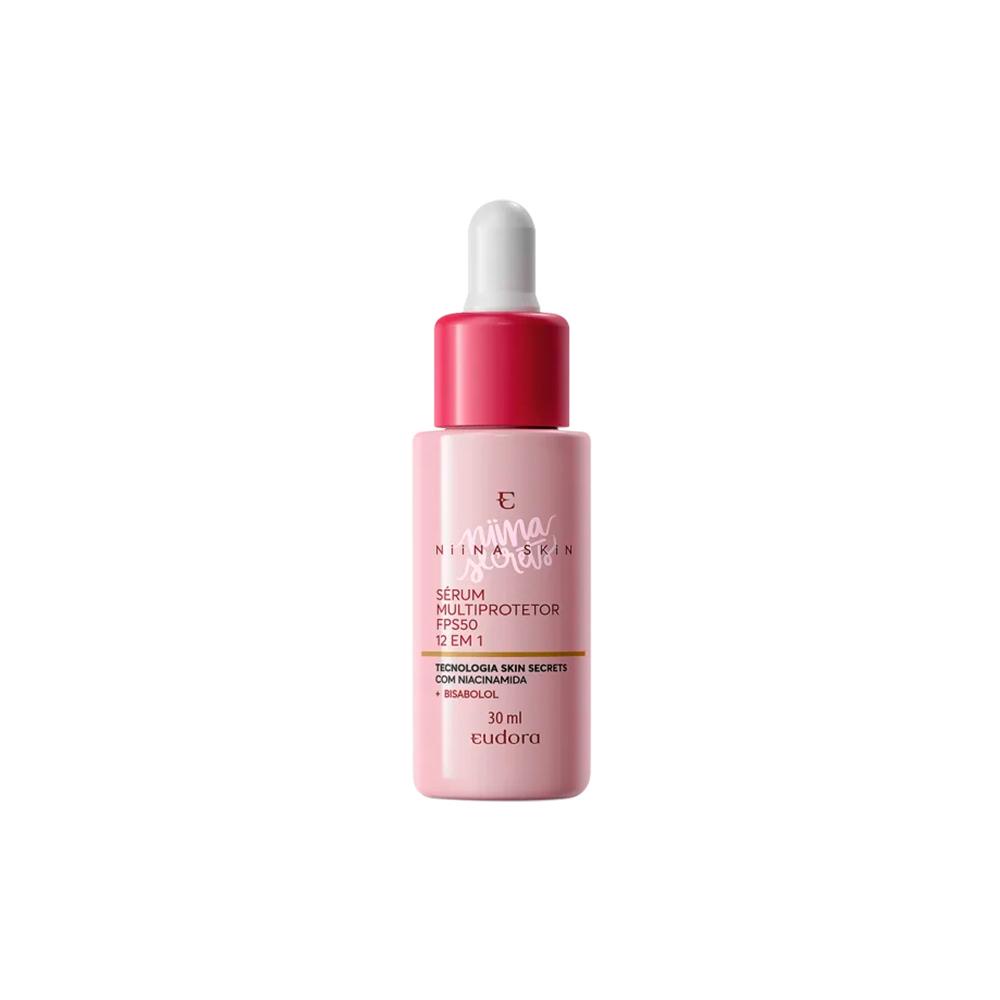 Eudora Niina Secrets Niina Skin FPS50 Sérum Multiprotetor Facial 12 em 1 30ml - Beauty