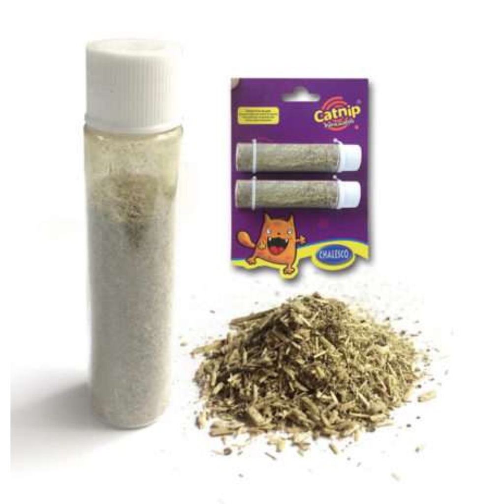 Erva Catnip 2 Tubos Chalesco 5g Para Gatos Brinquedo Natural em Oferta na Shopee