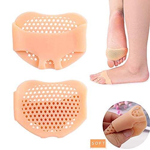 Palmilha de Silicone Ortopédica 1 Par Macia e Confortável Anti Calos e Dor na Planta dos Pés Versátil
