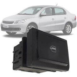 Botão de Vidro Elétrico VW Gol G5 Paniel - Traseiro Direito