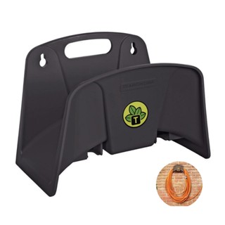 Suporte Porta Fixo Para Mangueira Parede Meia Lua Plástico Jardim Tramontina 35 Metros