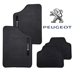 Kit Tapete Automotivo Bordado Personalizado Peugeot Carpete para Carro - Universal