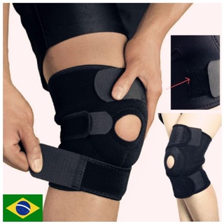 Joelheira Compressão Ortopedica Articulada Apoio Reforçado em Oferta na Shopee