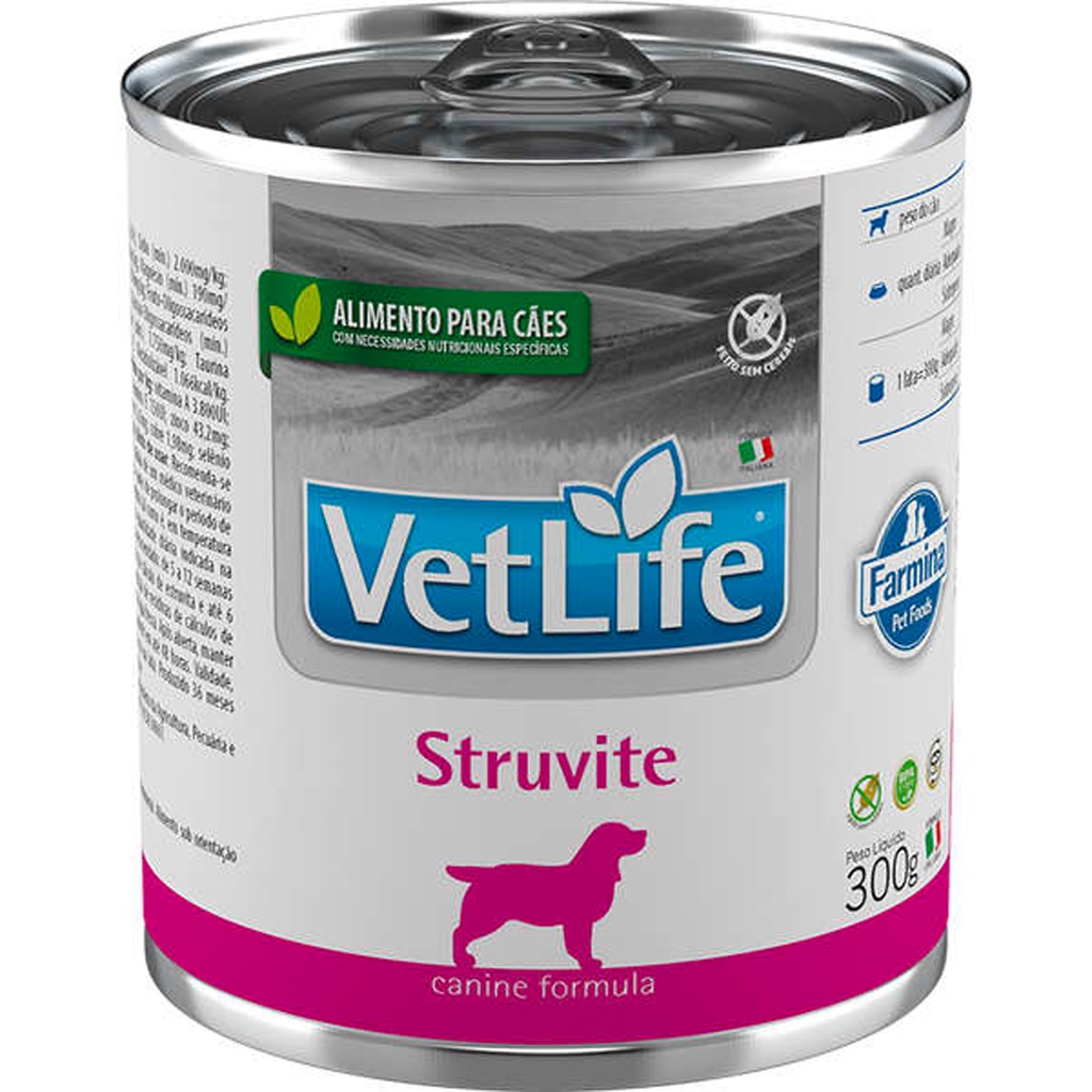 Ração Úmida Vet Life Struvite para Cães - 300 g