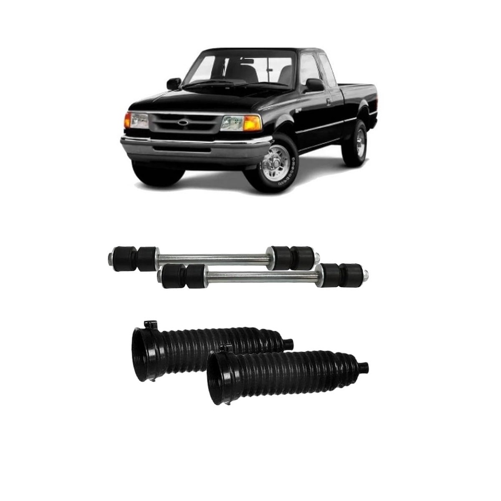 Kit Bieleta Barra Ranger 2005 2006 2007 Coifa Caixa Direção