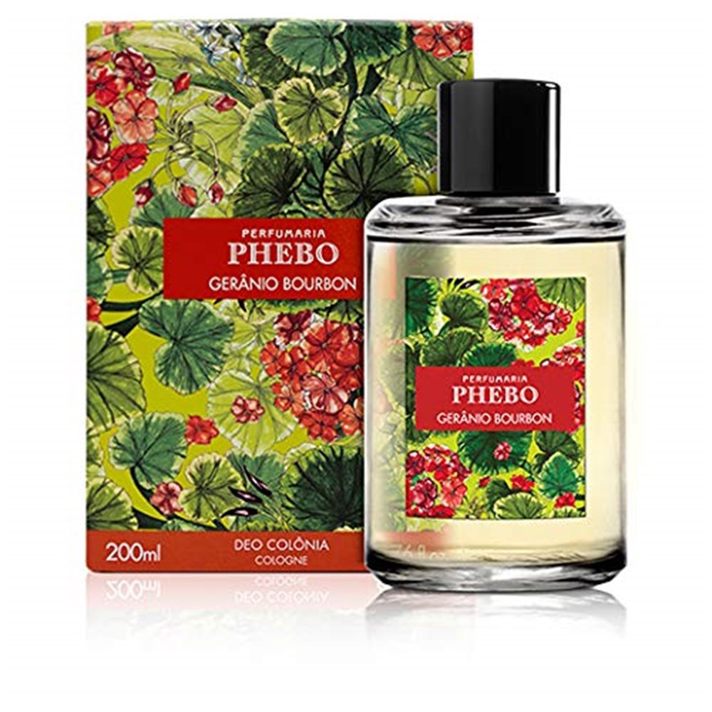 Deo Colonia Phebo Gerânio Bourbom 200ML