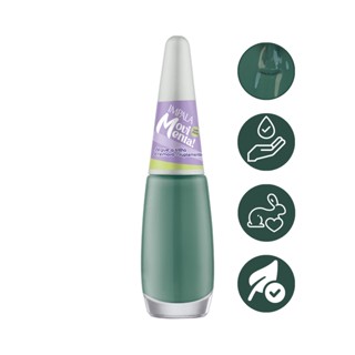 Esmalte Cremoso Verde Segue Trilha Movimenta Impala Manicure