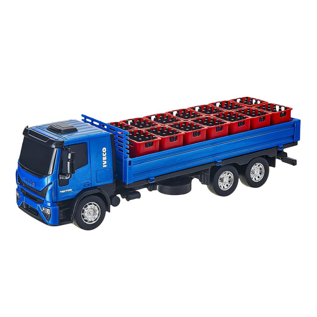 Caminhao Iveco Tector Delivery De Bebidas Com Engradados De Bebidas 341 - Usual Brinquedos