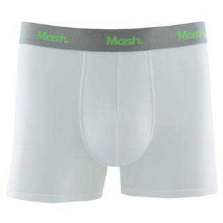 Cueca Boxer Mash Masculina Lisa Cotton Algodão Elástico