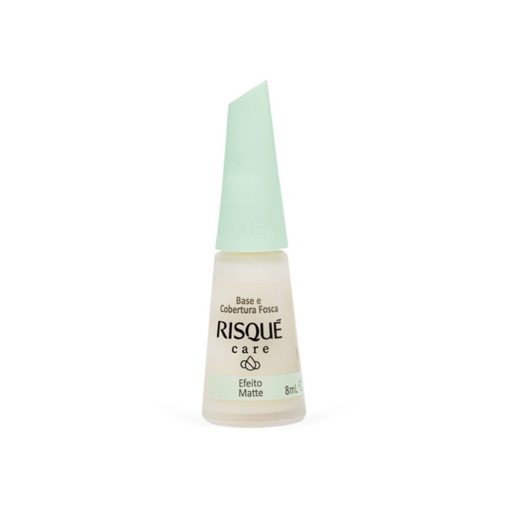 Esmalte Risqué Care Base E Cobertura Fosca Homem 8ml em Oferta na Shopee