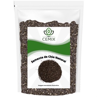 Semente De Chia Comercial Cemix - 1kg