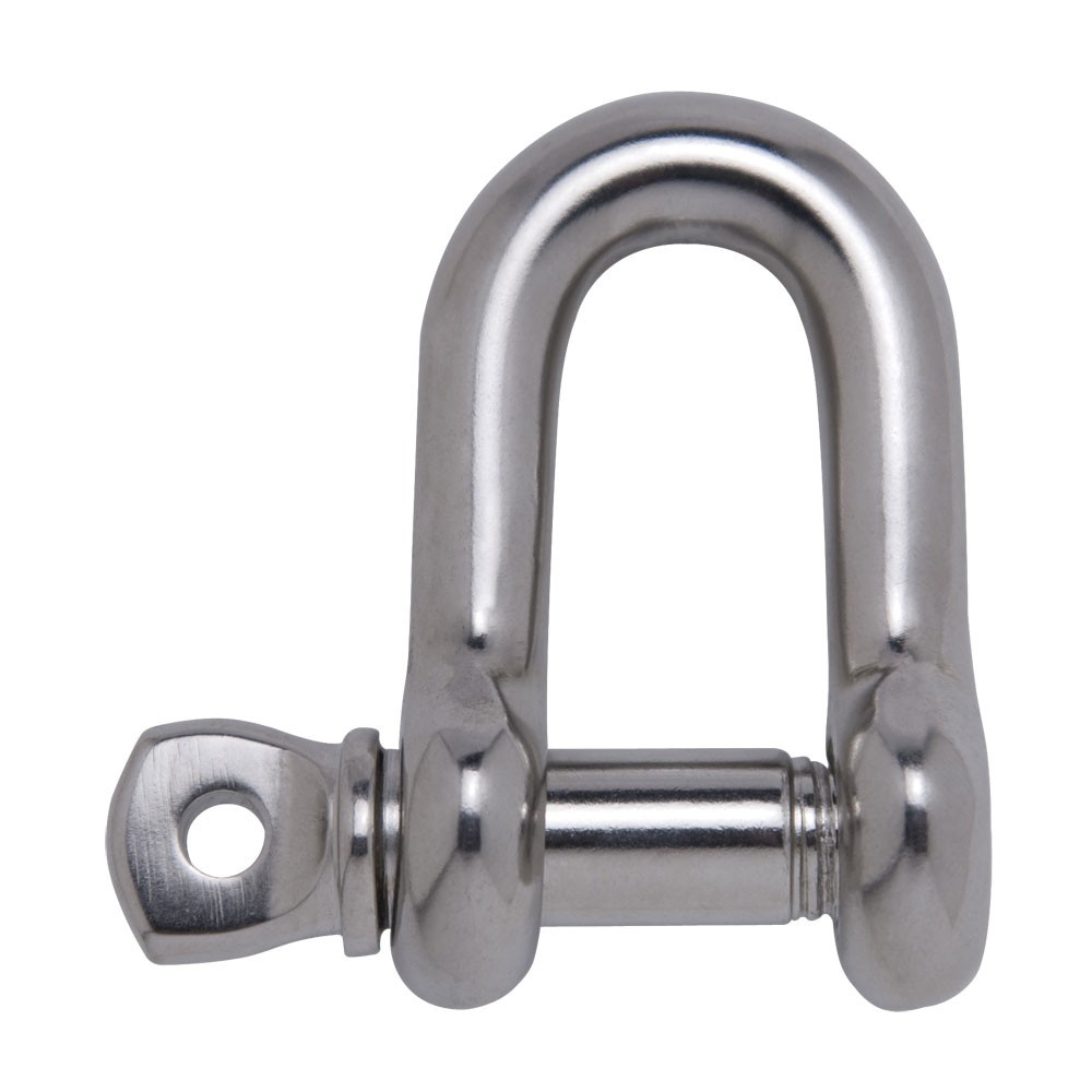 Manilha Reta Inox 12mm Náutica Barco Lancha Veleiro Âncora