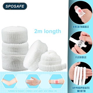 SPOSAFE 1 Rolo De Atadura Tubular De Rede Para O Punho Do Antebraço Lesões No Joelho , Plástica De Malha Curativo De Feridas Tubo De Gaze Respirável De Fixação Retentor Esticável em Oferta na Shopee