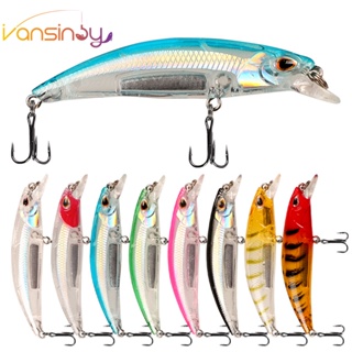 isca artificial transparente De Minnow Pesca 6,5cm/6,5g Afundamento De Isca Dura em Oferta na Shopee