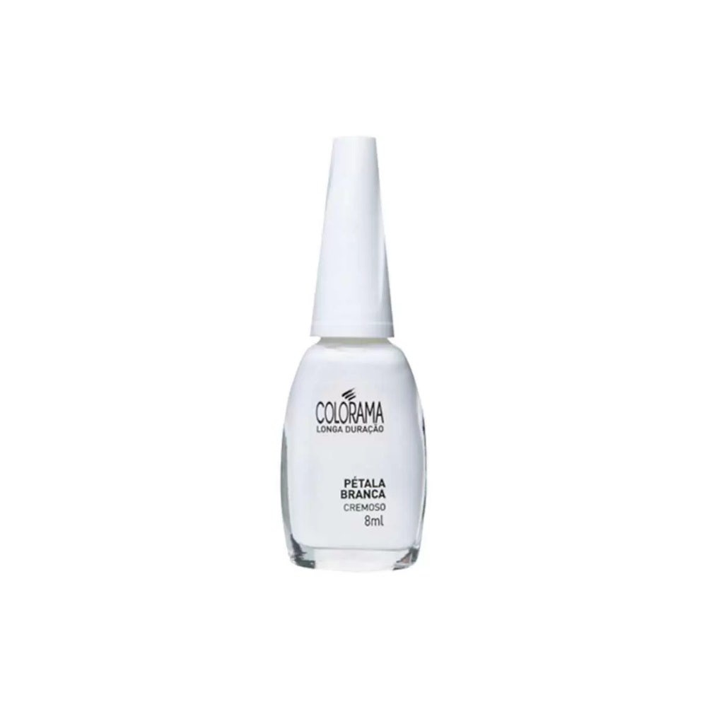 Esmalte Colorama Cremoso Pet Branca em Oferta na Shopee