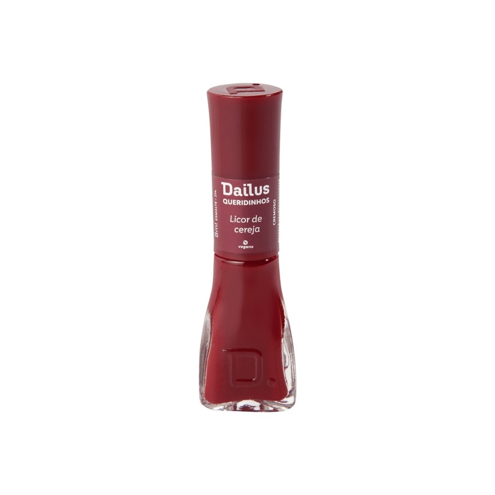 Esmalte Dailus Cremoso Queridinhos Licor De Cereja em Oferta na Shopee