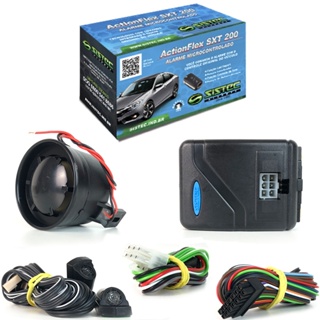 Alarme Automotivo Sistec Action Flex Sxt200 Keyless C/sirene em Oferta na Shopee