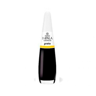 Esmalte para Unhas Impala Cremoso Preto em Oferta na Shopee