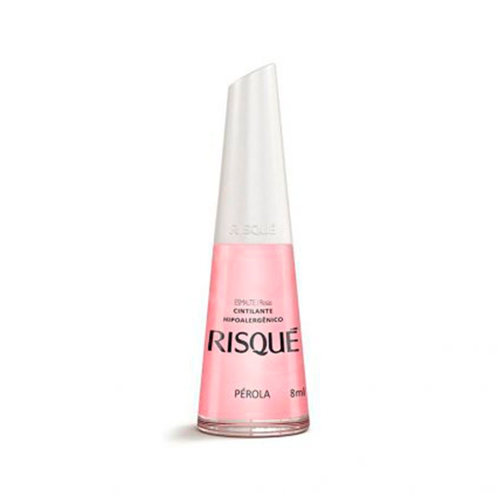 Esmalte Risqué Cintilante Pérola em Oferta na Shopee