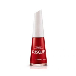 Esmalte Risqué Cremoso Carmim